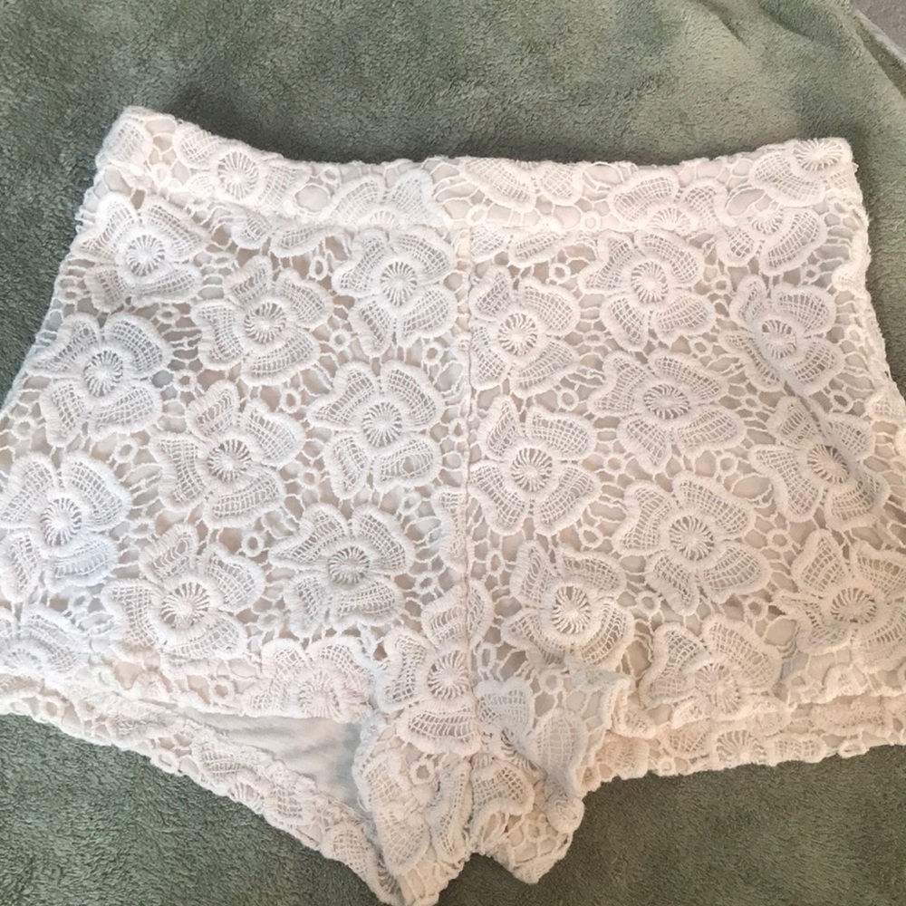 Flower soft shorts